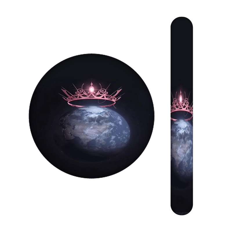 سوهان ناخن مندیکس مدل BLACK  PINK کد 2349 به همراه آینه جیبی