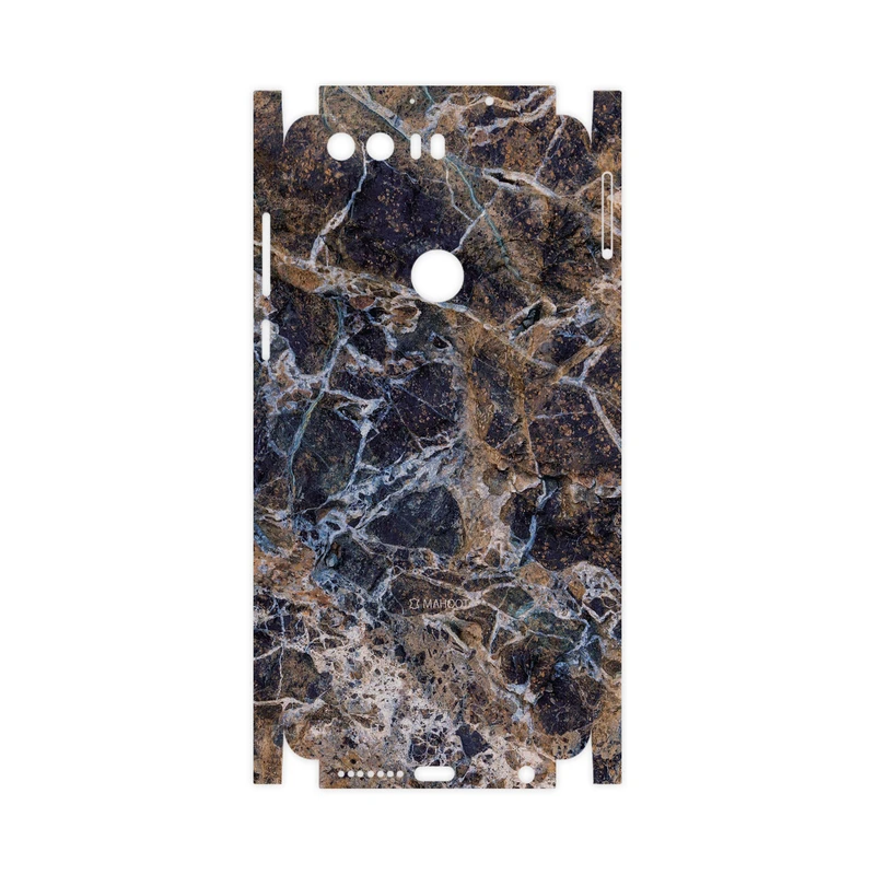 برچسب پوششی ماهوت مدل Earth-White-Marble-FullSkin مناسب برای گوشی موبایل آنر 8