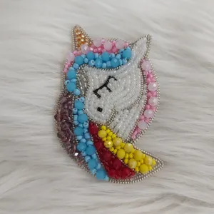 سنجاق سینه دخترانه طرح اسب تک‌شاخ