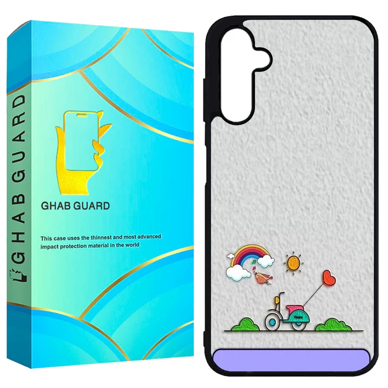 کاور قاب گارد طرح نقاشی مدل GCHPA25 مناسب برای گوشی موبایل سامسونگ Galaxy A25