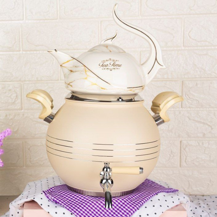 ست کتری و قوری کروپ ست مدل کیانا کد 507 ست کتری و قوری کروپ ست مدل کیانا کد 507