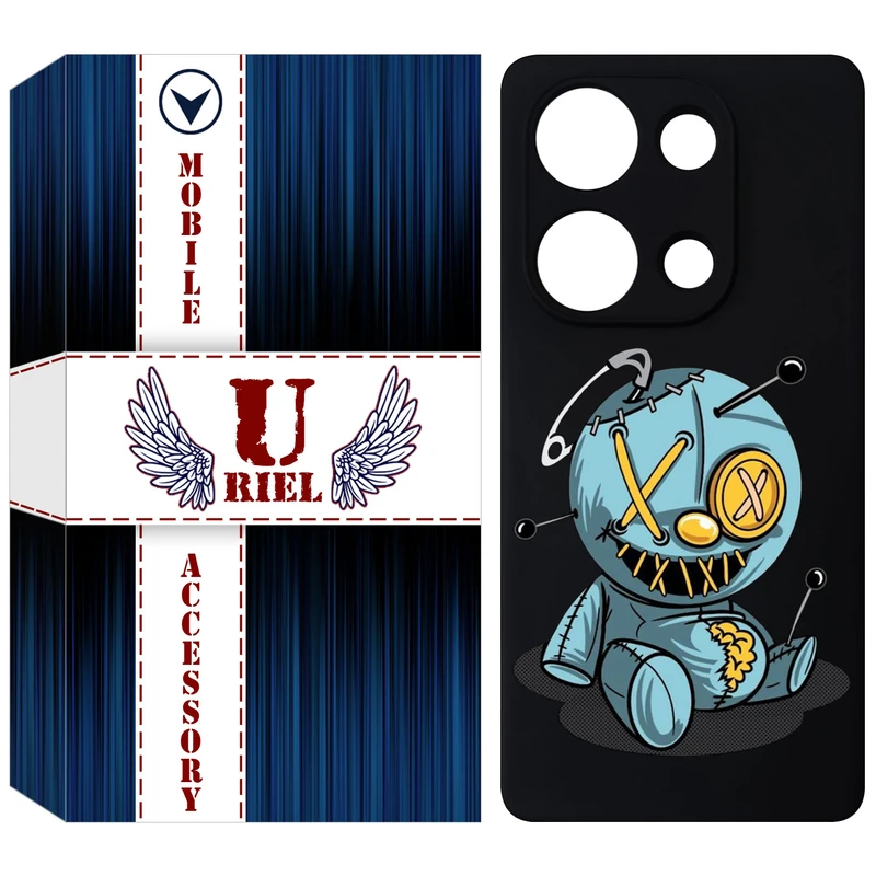 کاور یوریل مدل KSH کد 68 طرح عروسک مناسب برای گوشی موبایل شیائومی Redmi Note 13 Pro 4G / Poco M6 Pro 4G