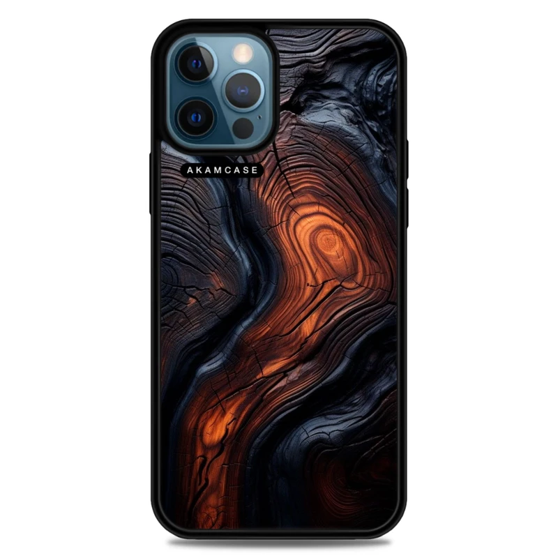 کاور آکام مدل AMC-WA12PROMAX-WOOD-4 مناسب برای گوشی موبایل اپل iPhone 12 Pro Max