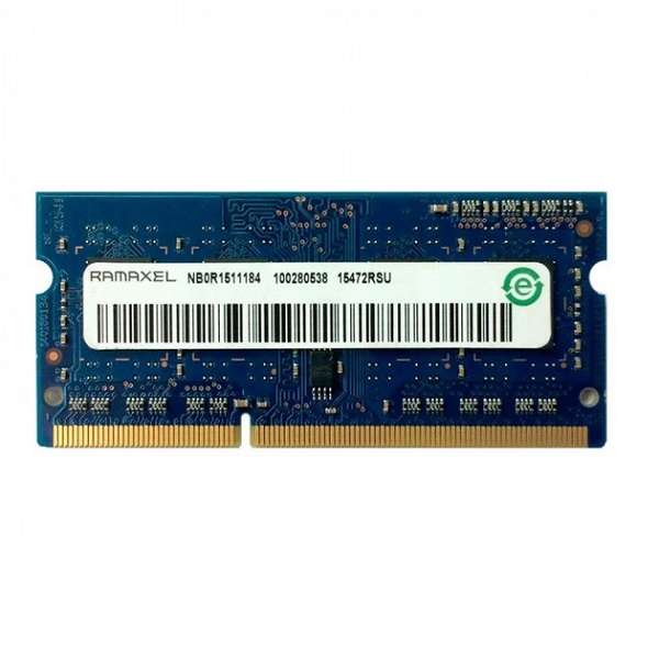 رم لپ تاپ DDR3 تک کاناله 1333 مگاهرتز رامکسل مدل PC3-10600 ظرفیت 2 گیگابایت