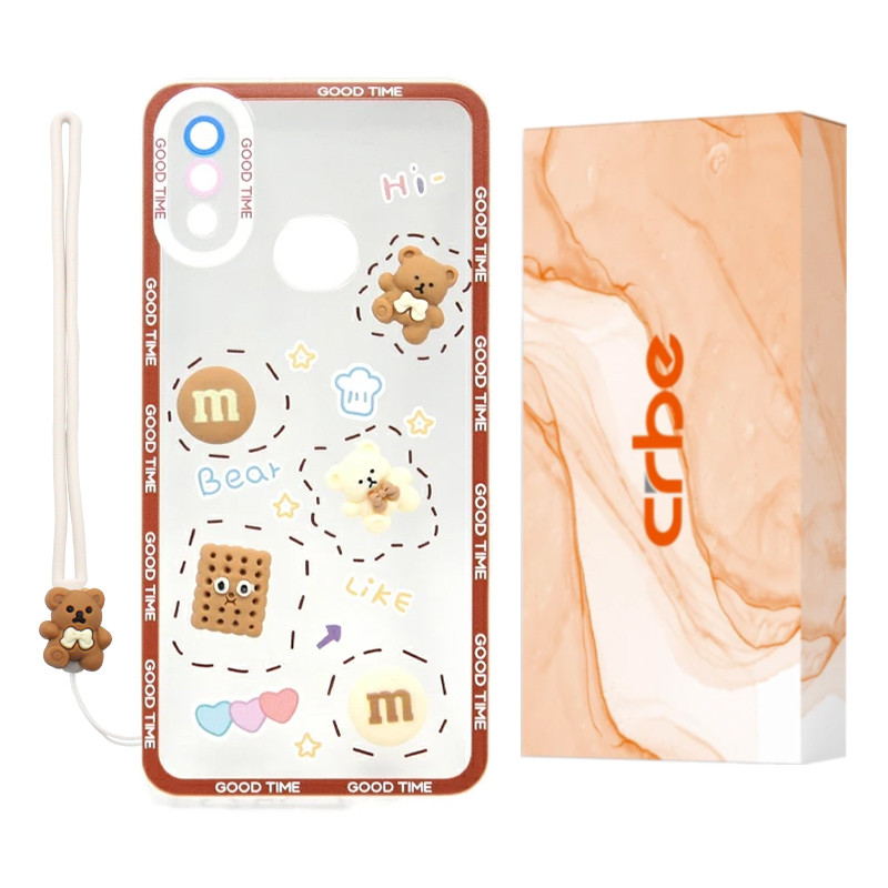 کاور کربی مدل Biscuit1 مناسب برای گوشی موبایل سامسونگ Galaxy A10S به همراه بند آویز