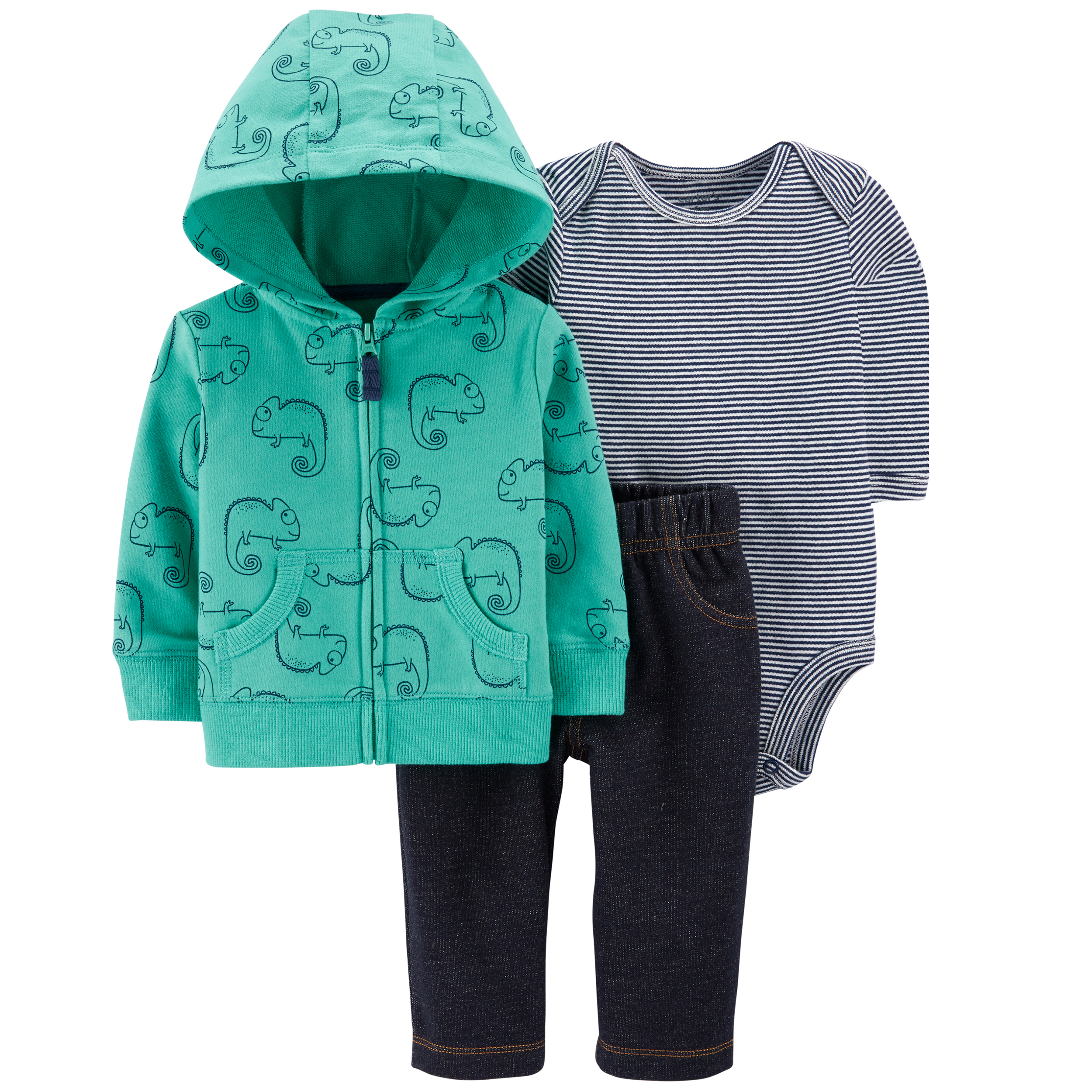 ست 3 تکه لباس نوزادی کارترز مدل 1383