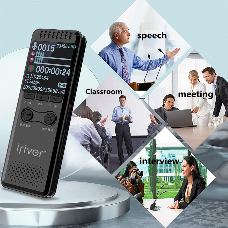 ضبط کننده دیجیتالی صدا آی ریور مدل VM-33C 64GB