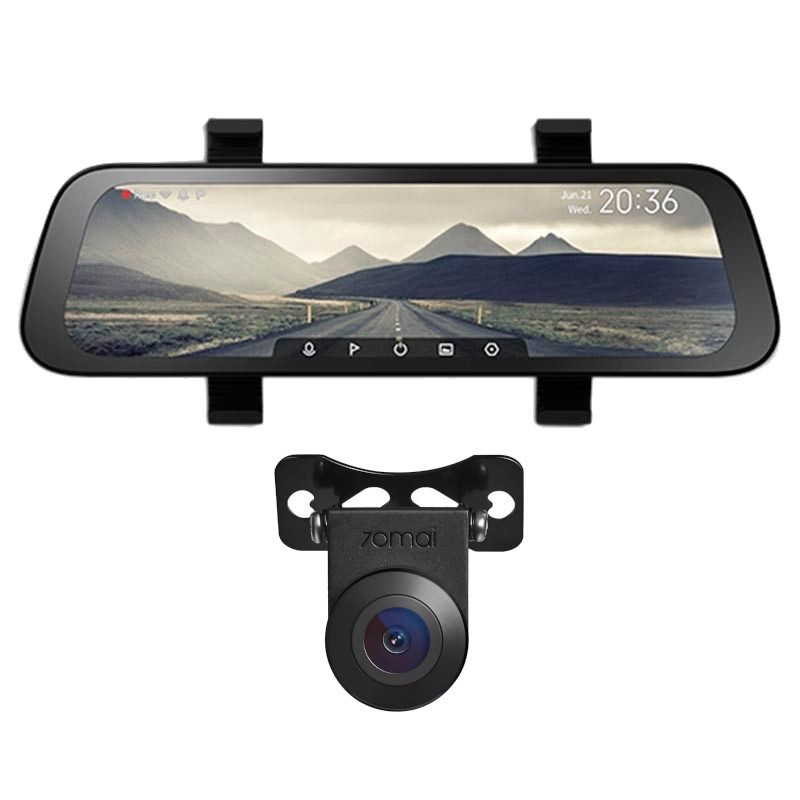 دوربین فیلم برداری خودرو سونتی می مدل D07DashCam + Night Vision Rear Cam