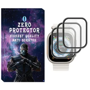 محافظ صفحه نمایش نانو زیرو مدل PMMA-ZR مناسب برای ساعت هوشمند الترا T1000 Ultra 49mm بسته سه عددی