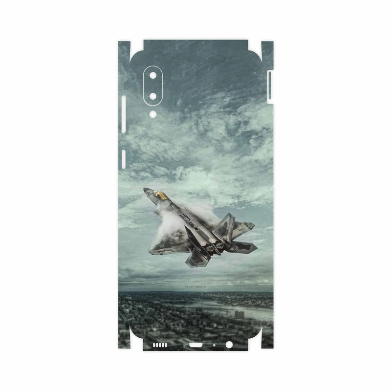 برچسب پوششی ماهوت مدل F-22-Raptor-FullSkin مناسب برای گوشی موبایل سامسونگ Galaxy M02