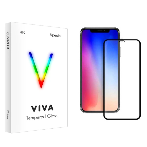 محافظ صفحه نمایش سرامیکی ویوا مدل 4K مناسب برای گوشی موبایل اپل IPHONE XS/11PRO