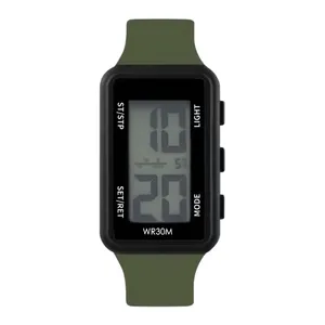 ساعت مچی دیجیتال مدل تک زمانه بند پیو کرنومتر دار ضد آب استخری کد ۴