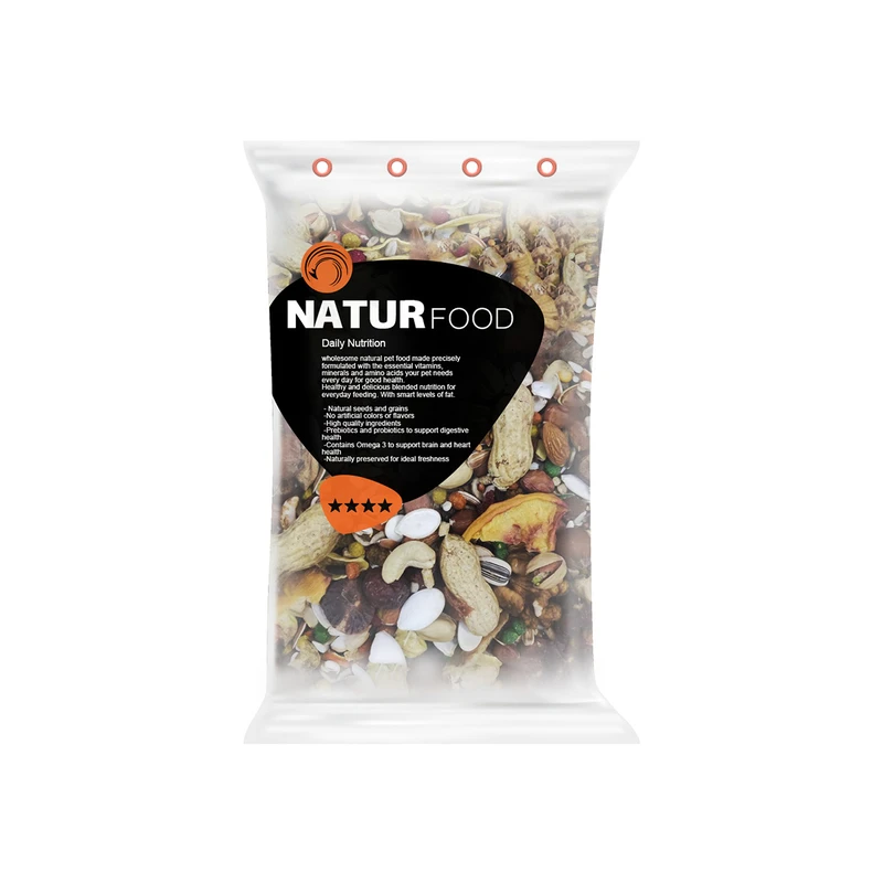 غذای طوطی ملنگو نیچرفود مدل 4 ستاره وزن 500 گرم