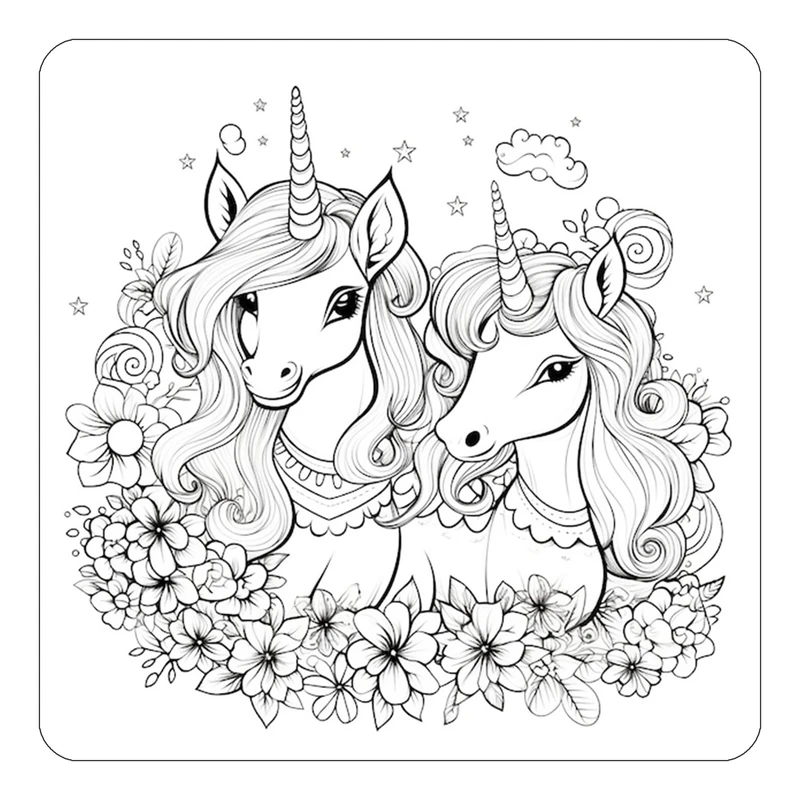 مگنت کاکتی طرح اسب تک شاخ و یونیکورن مدل mp30319