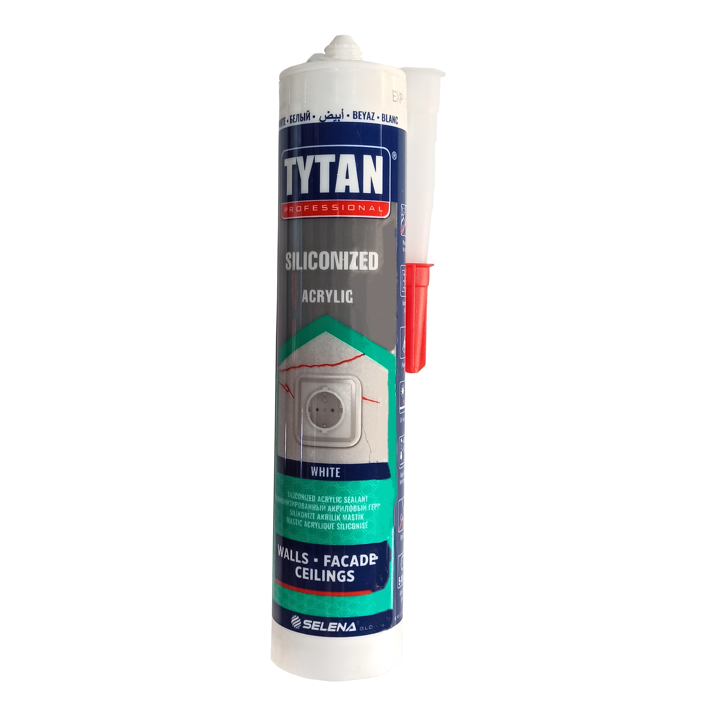 خمیر درزگیر تایتان مدل ACRYLIC وزن 500 گرم