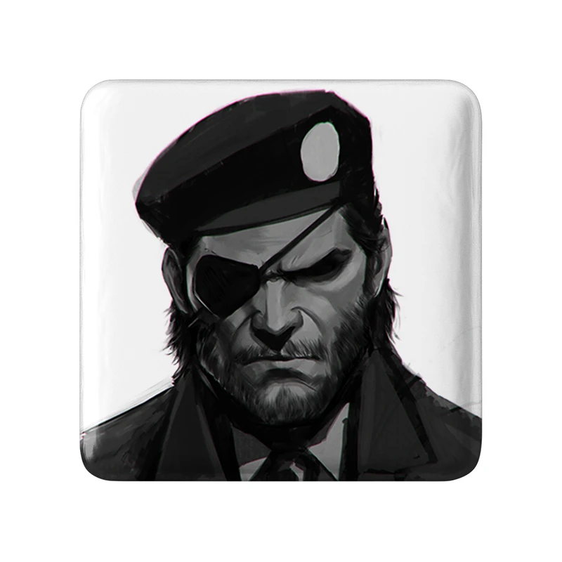 مگنت خندالو طرح بازی متال گیر (Metal Gear) مدل مربعی کد 33146