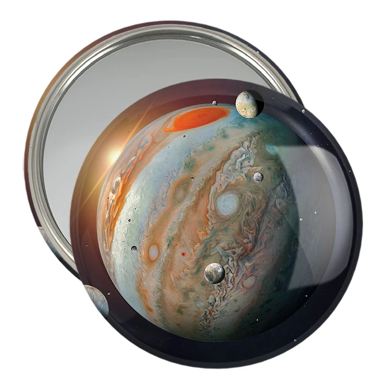 آینه جیبی خندالو مدل کهکشان و سیاره ها کد 25371