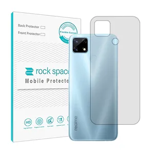 Rock space HyGEL model Transparent phone back protector suitable for Realme 7i Global RMX2193 mobile phone