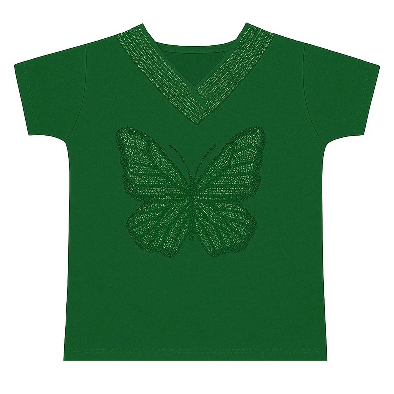 تی‌شرت آستین کوتاه زنانه مدل Tp