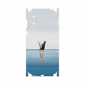 MAHOOT Collage of Sea Trash-FullSkin Cover Sticker for Motorola Moto E13