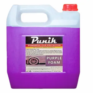 شامپو کف رنگی خودرو پونیک مدل BAN1 حجم 4 لیتر