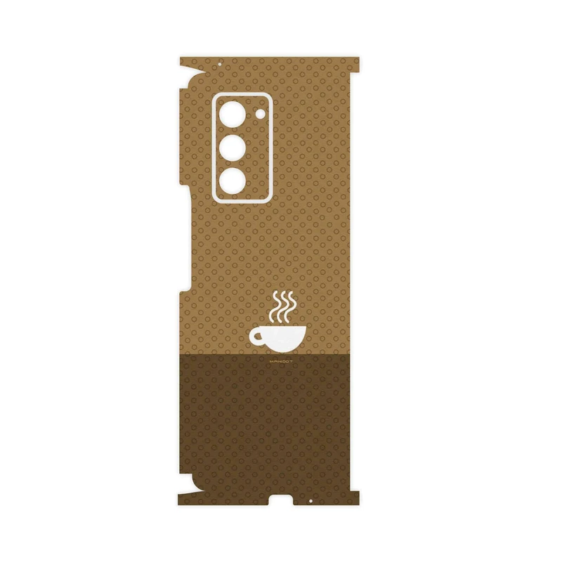 برچسب پوششی ماهوت مدل Minimal Cup of Coffee Icon-FullSkin مناسب برای گوشی موبایل سامسونگ Galaxy Z FOLD 2