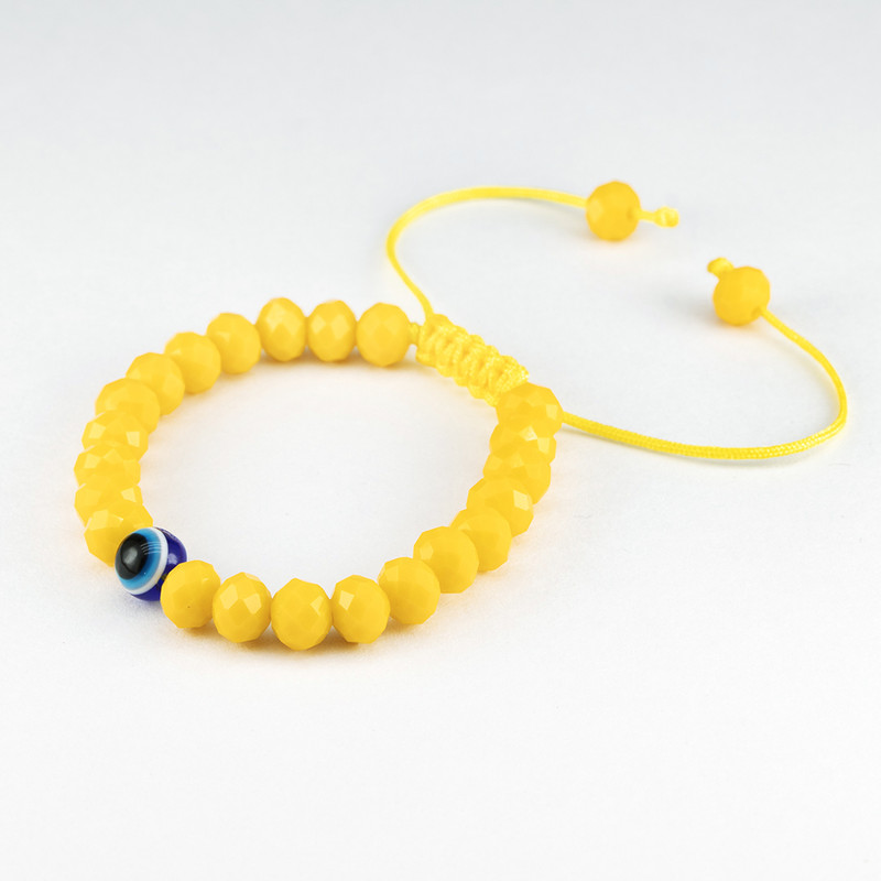 دستبند مدل کریستال چشم نظر ZA-CCH01