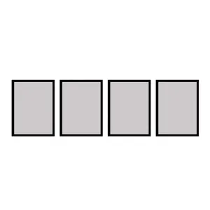 backlit photo frame model 215-95 set of 4 numbers