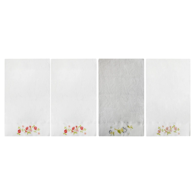 حوله آشپزخانه هوبی مدل W - 6358712 سایز 30x50 سانتی متر مجموعه 4 عددی