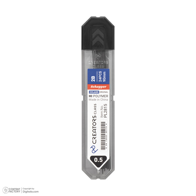نوک مداد نوکی 0.5 میلی متری کریتورز کلاس مدل PL2815 بسته 12 عددی نوک مداد نوکی 0.5 میلی متری کریتورز کلاس مدل PL2815 بسته 12 عددی