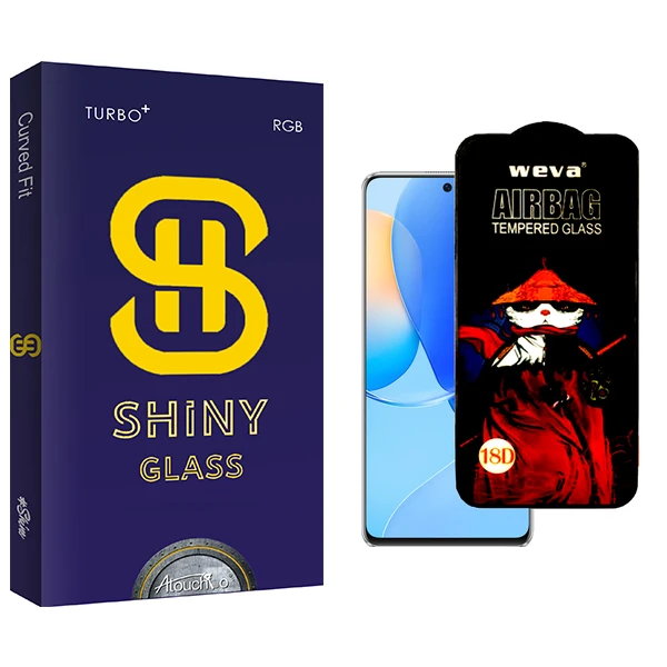 محافظ صفحه نمایش شیشه ای آتوچبو مدل Shiny Glass AirBag مناسب برای گوشی موبایل هوآوی Nova 9 SE
