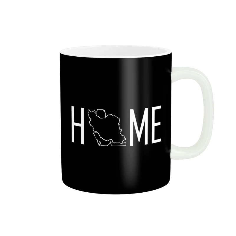 ماگ پاد آفرین طرح ایران خانه وطن  مدل مینیمال کد 430