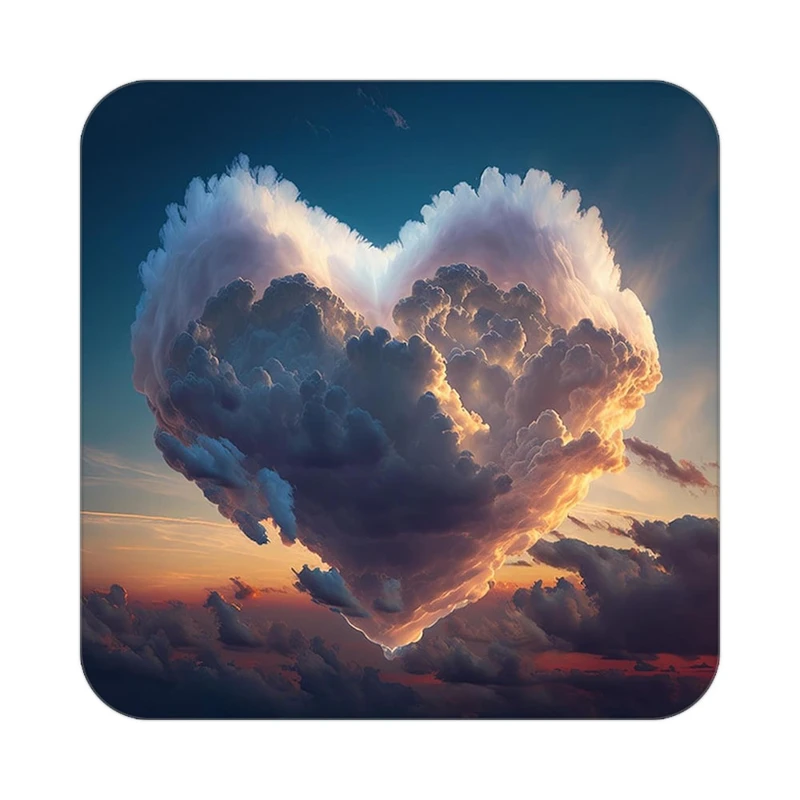 زیر لیوانی کاکتی مدل عاشقانه کد mp13958