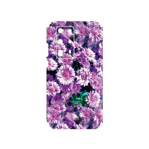 MAHOOT Purple_Flower Cover Sticker for Huawei P40 Pro Plus