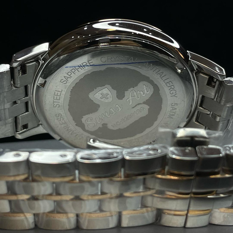 ست ساعت مچی عقربه‌ای زنانه و مردانه سوئیس آرت مدل 6200112-06