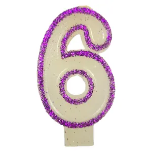 شمع تولد طرح عدد 6