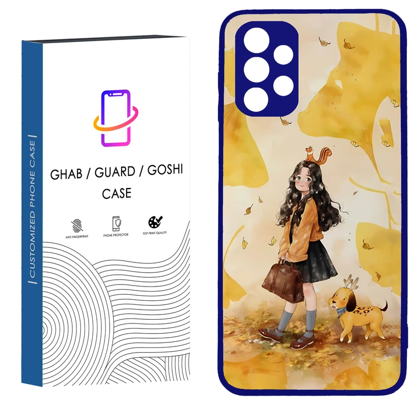 کاور قاب گارد گوشی طرح دخترانه کد BN TPUمناسب برای گوشی موبایل سامسونگ Galaxy A32 4G
