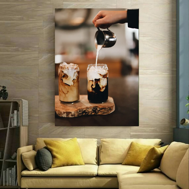 تابلو شاسی طرح کافی شاپ مدل Coffee کد AR979