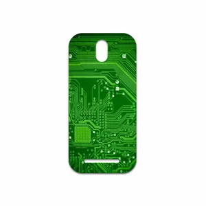 MAHOOT Green Printed Circuit Board Cover Sticker for HTC Desire 500