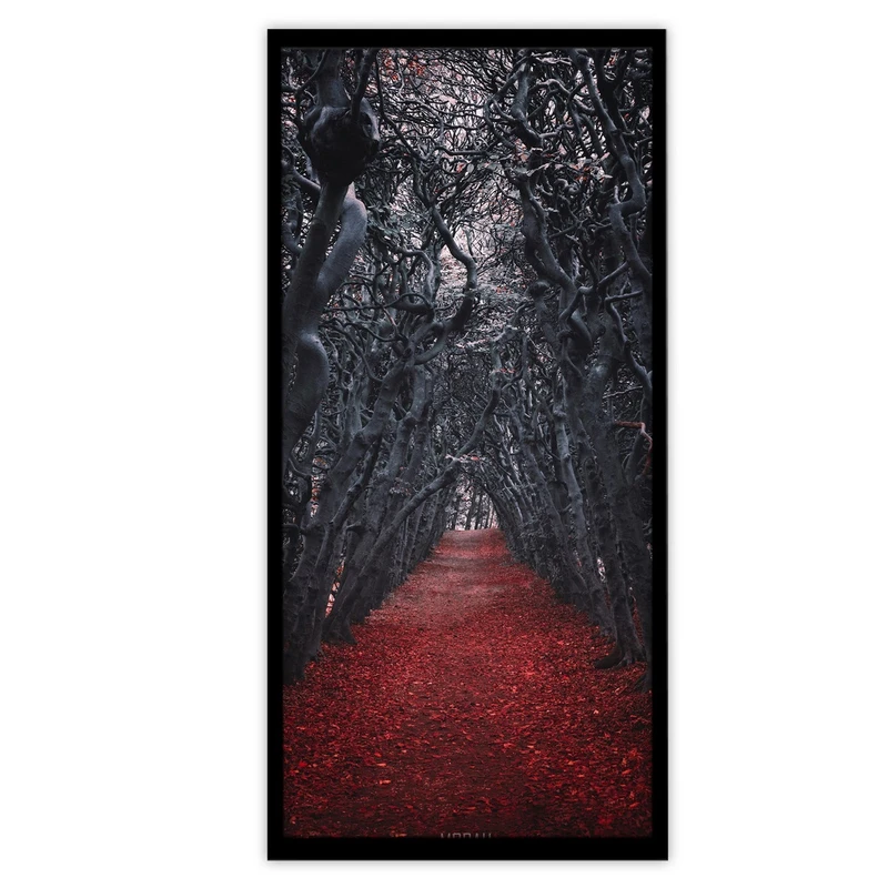 تابلو بکلیت طرح منظره جنگل پاییز ی مدل B-S3570