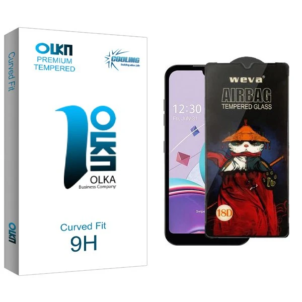 محافظ صفحه نمایش کولینگ مدل Olka Airbag مناسب برای گوشی موبایل ال جی K31