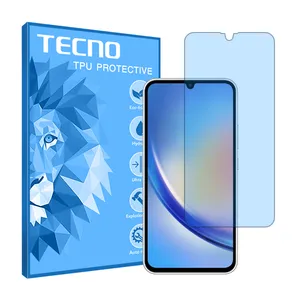 HyBLU anti blue Tecno screen protector suitable for Samsung Galaxy A34 5G mobile phones