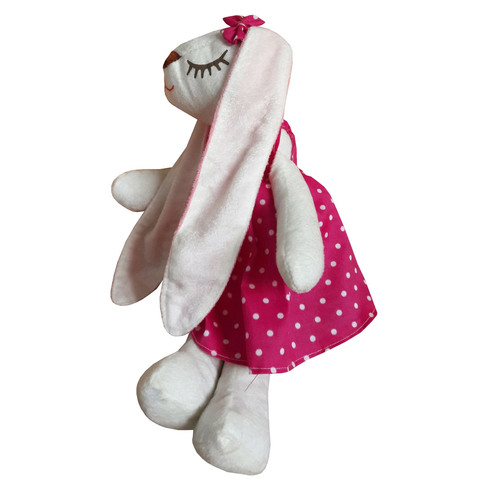 عروسک طرح خرگوش مدل خوابالو کد 563.2 ارتفاع 46 سانتی متر -  - 5