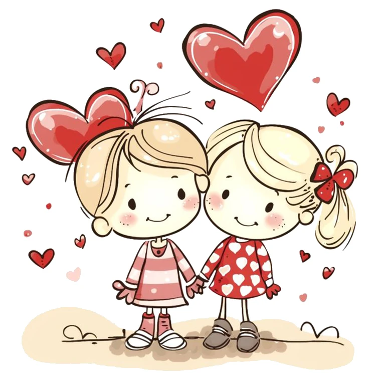 استیکر پارچه و لباس پاد آفرین مدل دوستی کد DKST235