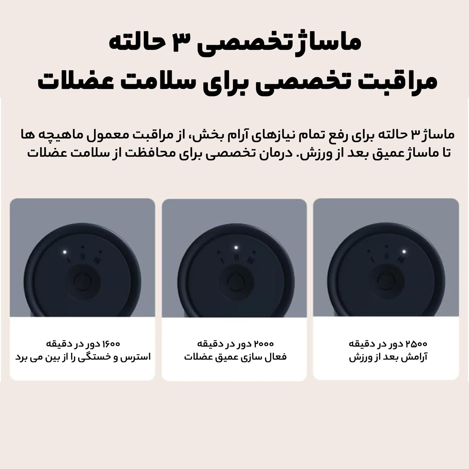 ماساژور برقی شیائومی مدل MINI M352 -  - 12