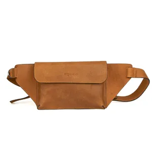 کیف کمری مردانه چرم کروکو مدل ricardo