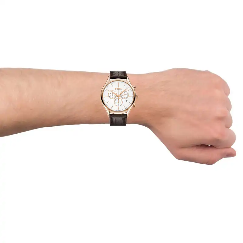 ساعت مچی عقربهای مردانه دوکسا مدل 218.90.021.02