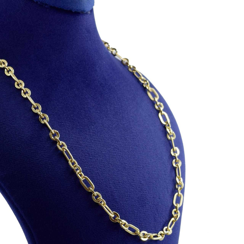 زنجیر طلا 18 عیار زنانه کانیار گالری کد ZH1 زنجیر طلا 18 عیار زنانه کانیار گالری کد ZH1