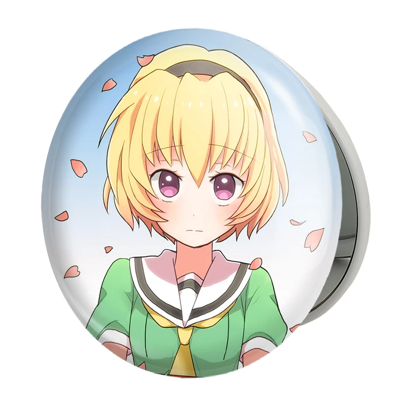 آینه جیبی خندالو طرح ساتوکو هوجو انیمه هیگوراشی وقتی اشک می ریزد مدل تاشو کد 18153 