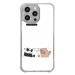 AKAM AMCWTA15PROMAX-BARE BEAR14 Cover For Apple iPhone 15 Pro Max